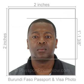 Burundi Passport & Visa Photo requirement