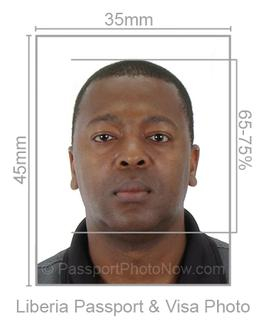 Liberia Passport & Visa Photo requirement